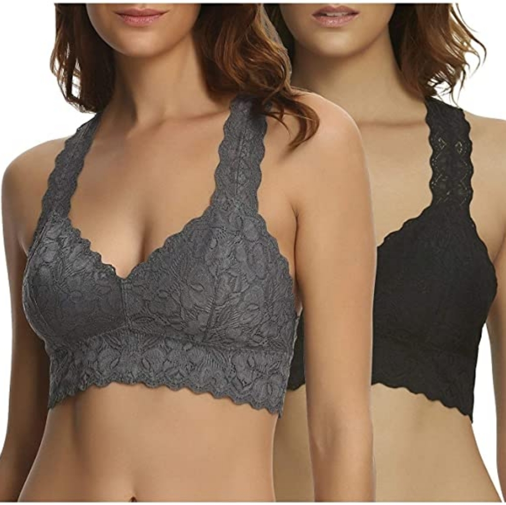2 Lace Bralettes